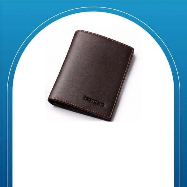Leather wallet - passport wallet