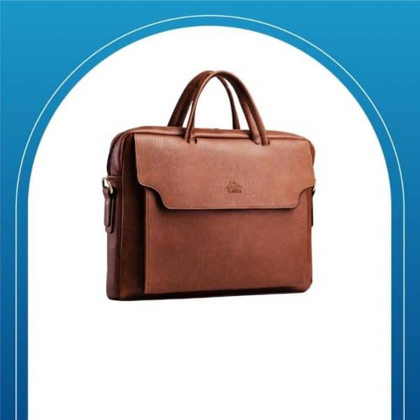 Leather briefcase