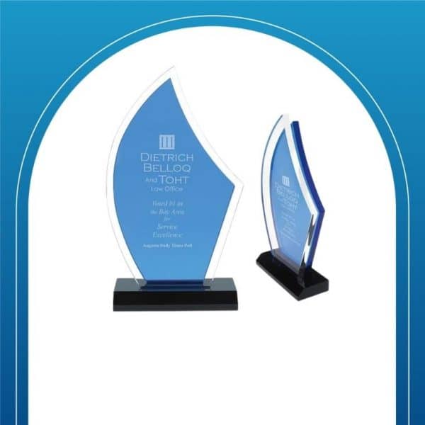 Crystal - glass logo